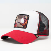 Scarface Trucker hat unisex White & Red cap