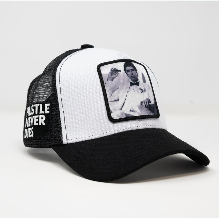 Trucker hat unisex scarface White & Black cap