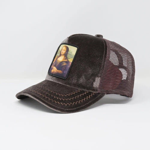 trucker hat
snapback cap
streetwear cap
custom trucker hats
trucker cap
trucker hats for men
baseball hats
custom logo hats
custom baseball caps
brown trucker hat
velvet trucker hat
designer trucker hats
art trucker hat
luxury trucker hat
Mona Lisa hat
classic trucker hat
vintage trucker hats
Gold star hat
Gold star hats
snapback trucker hat
artistic trucker hat