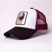 New Rooster 3 tone Trucker Hat
