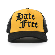 "Hate Free" Trucker hat unisex cap