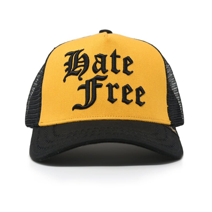 "Hate Free" Trucker hat unisex cap