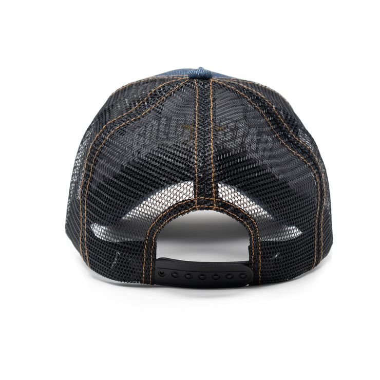 Gold Star Hat - Horse Denim Trucker Hat