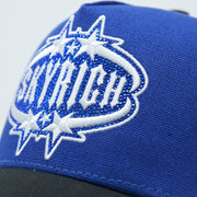 Skyrich Trucker Hat Blue/Black – White Logo