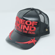 One Of A Kind - Black/Red Trucker Hat
