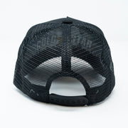 Black panther trucker hat