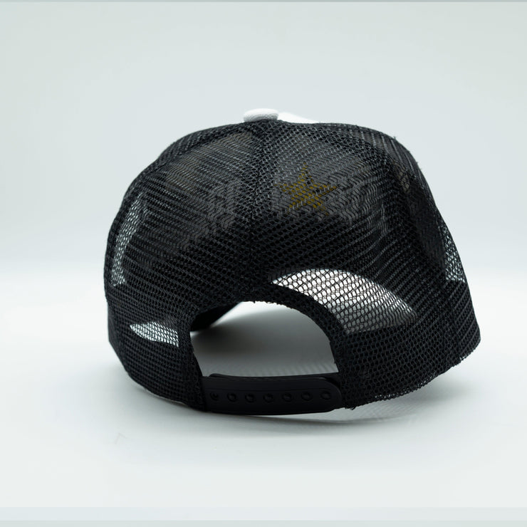 Gold Star Hat - New Animals Tiger trucker hat White unisex