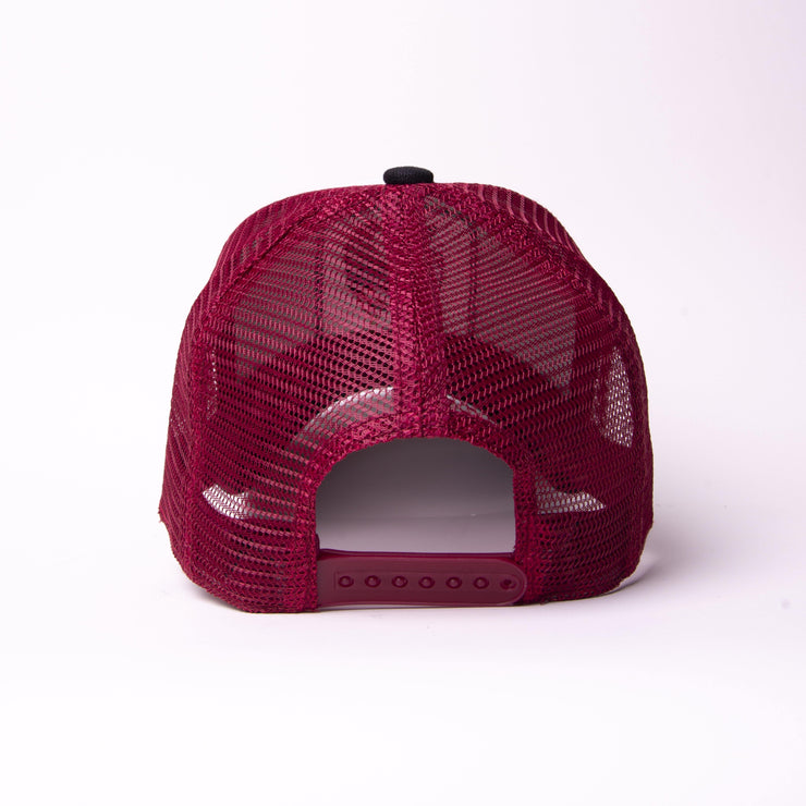 gold star hat 3 tone trucker hat