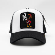 rooster trucker hat