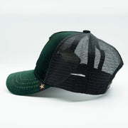 Gold Star - New Mona Lisa Velvet trucker hat Olive green unisex