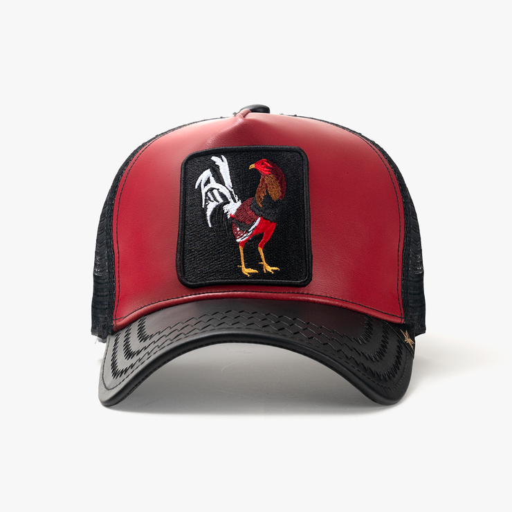 Rooster Trucker Hat - Gold Star Hat