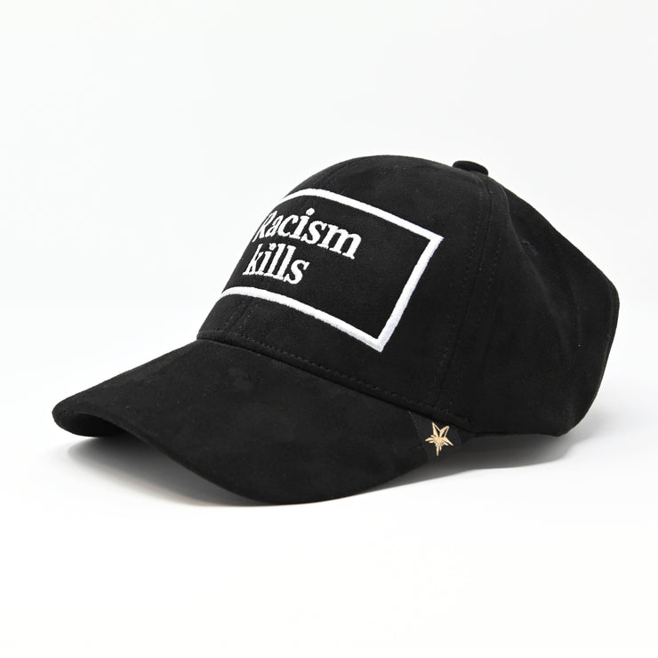 black baseball cap 