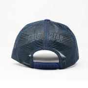 GOLD STAR HAT - Lion navy trucker hat